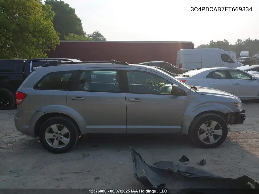 2015 DODGE JOURNEY VIN 3C4PDCAB7FT669334 — фото 14