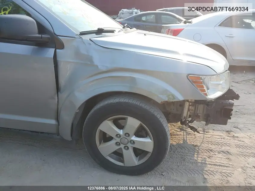 2015 DODGE JOURNEY VIN 3C4PDCAB7FT669334 — фото 20