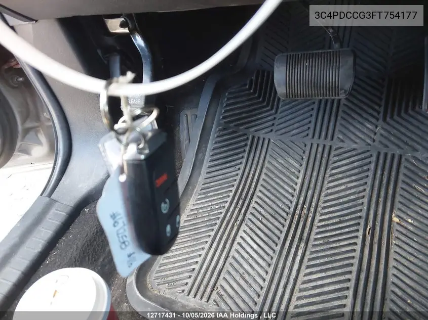 2015 DODGE JOURNEY VIN 3C4PDCCG3FT754177 — фото 11