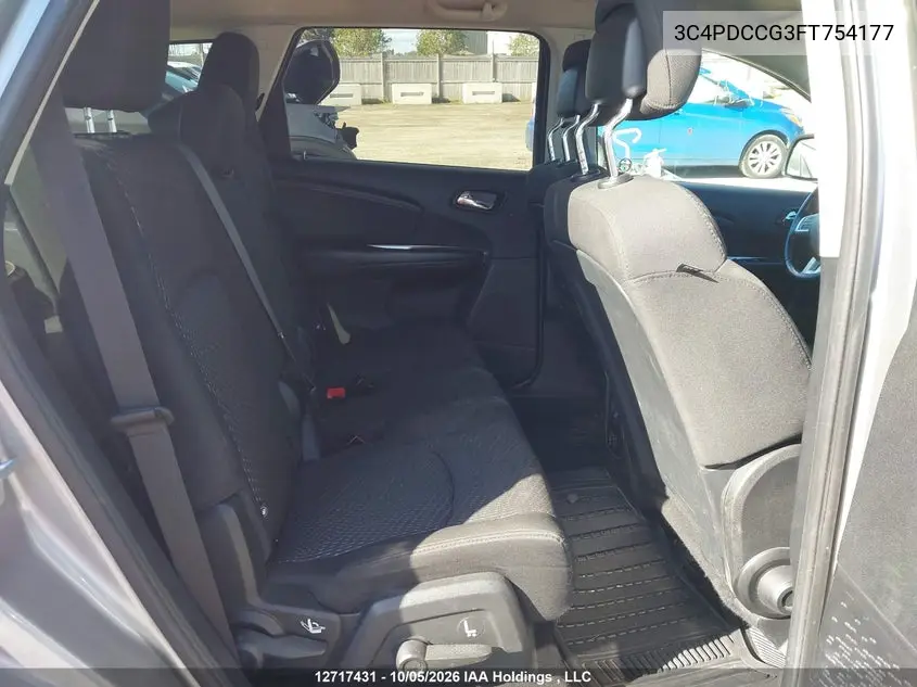 2015 DODGE JOURNEY VIN 3C4PDCCG3FT754177 — фото 8