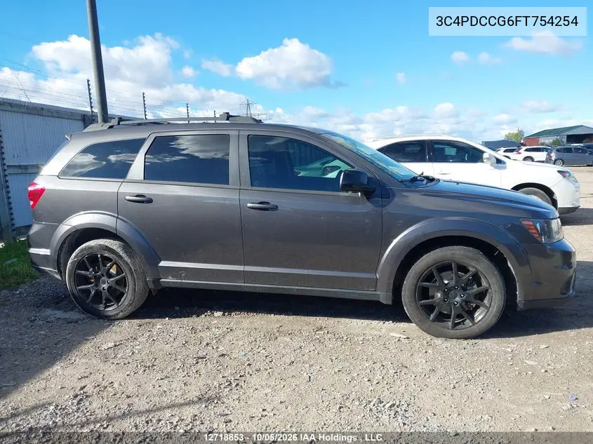 2015 DODGE JOURNEY VIN 3C4PDCCG6FT754254 — фото 13