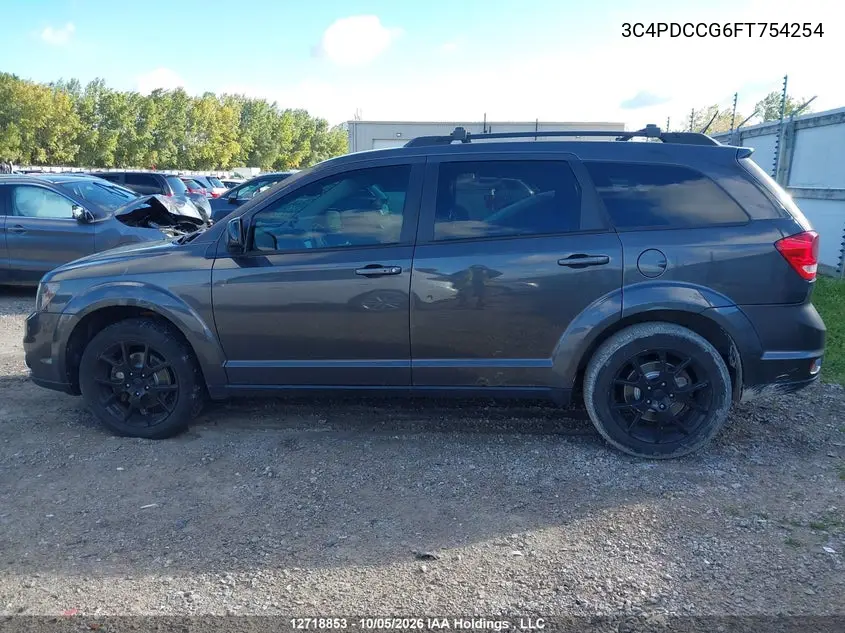 2015 DODGE JOURNEY VIN 3C4PDCCG6FT754254 — фото 14