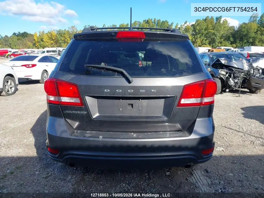2015 DODGE JOURNEY VIN 3C4PDCCG6FT754254 — фото 16
