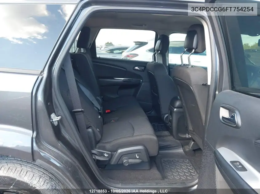 2015 DODGE JOURNEY VIN 3C4PDCCG6FT754254 — фото 8