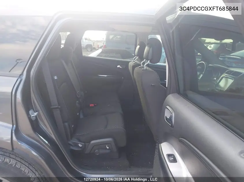 2015 DODGE JOURNEY VIN 3C4PDCCGXFT685844 — фото 8