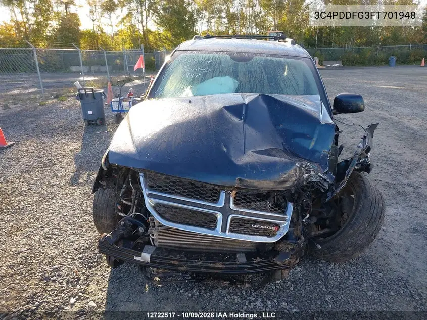 2015 DODGE JOURNEY VIN 3C4PDDFG3FT701948 — фото 13