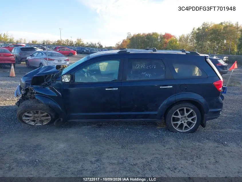 2015 DODGE JOURNEY VIN 3C4PDDFG3FT701948 — фото 15
