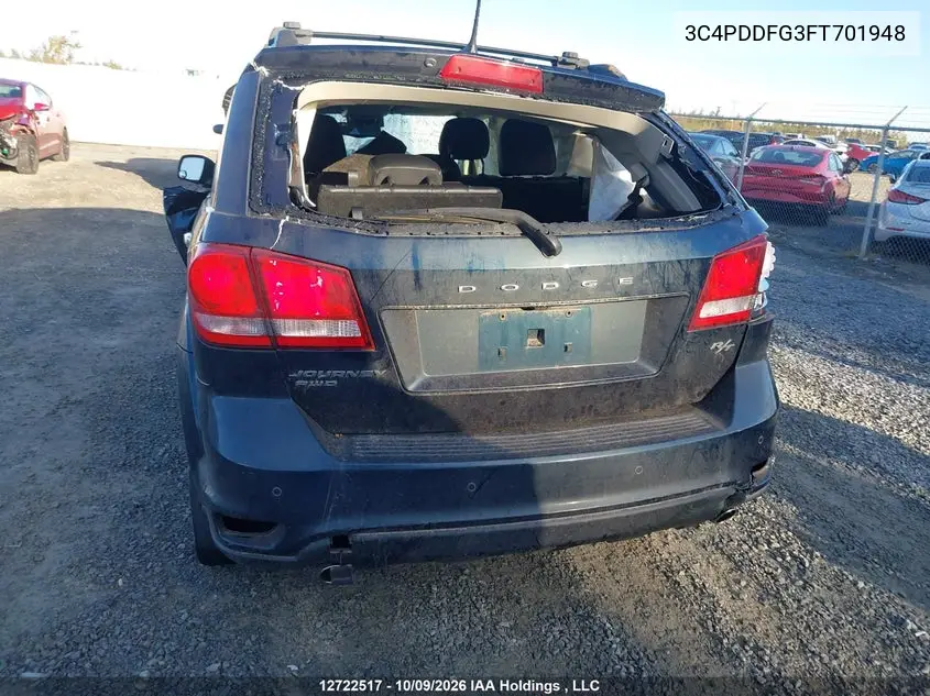2015 DODGE JOURNEY VIN 3C4PDDFG3FT701948 — фото 17