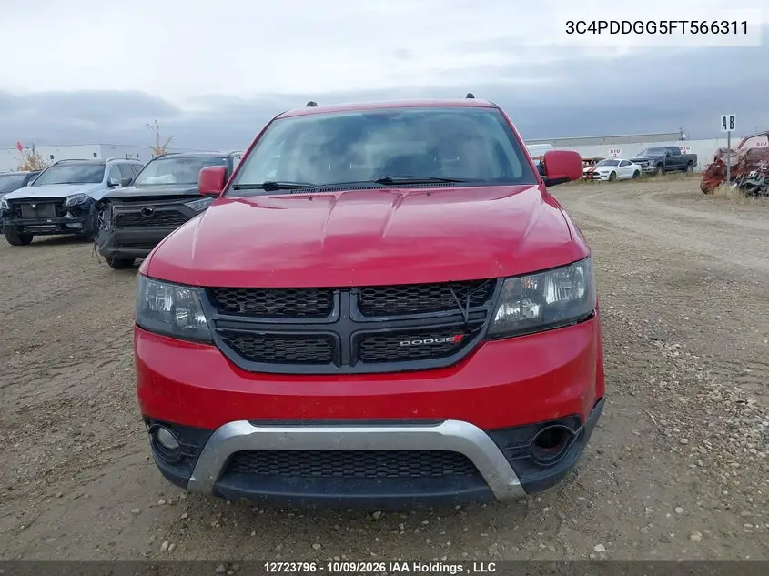 2015 DODGE JOURNEY VIN 3C4PDDGG5FT566311 — фото 12
