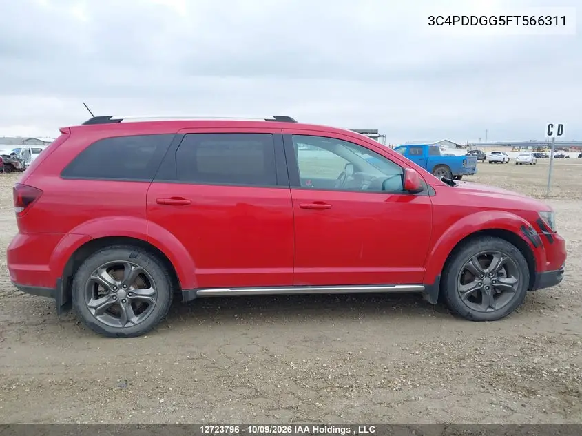 2015 DODGE JOURNEY VIN 3C4PDDGG5FT566311 — фото 13
