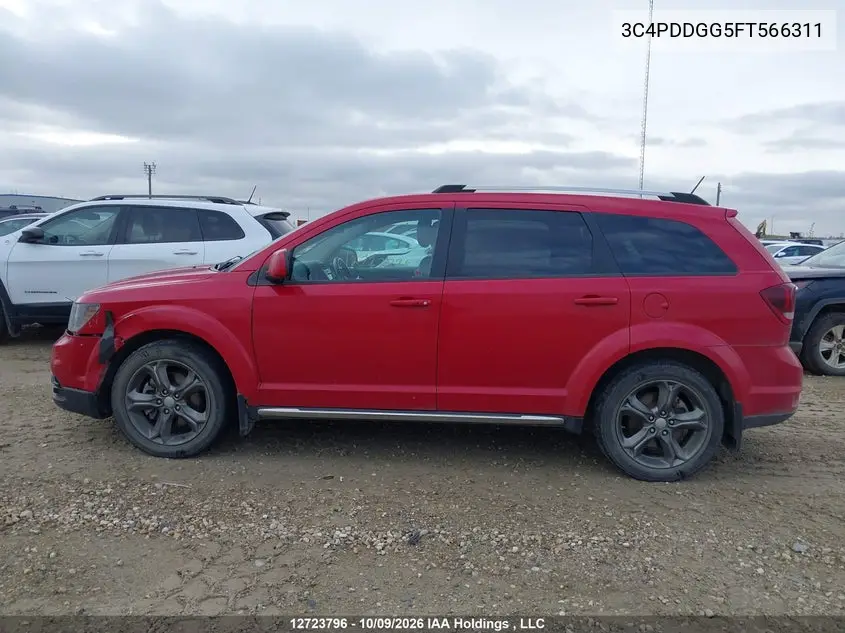 2015 DODGE JOURNEY VIN 3C4PDDGG5FT566311 — фото 14