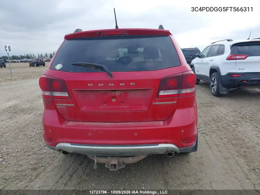 2015 DODGE JOURNEY VIN 3C4PDDGG5FT566311 — фото 16