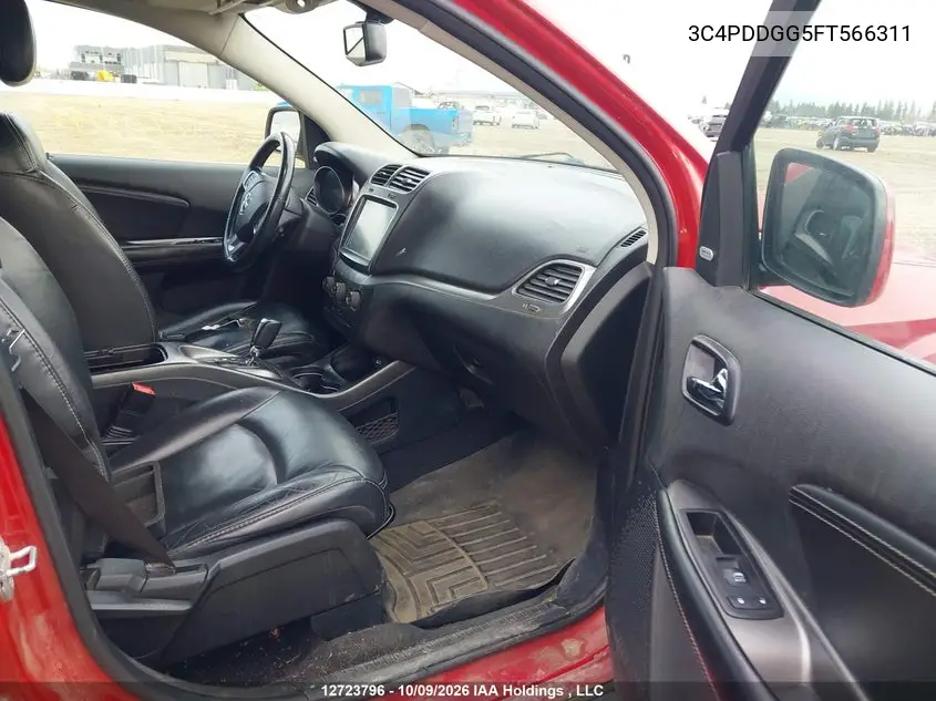 2015 DODGE JOURNEY VIN 3C4PDDGG5FT566311 — фото 5
