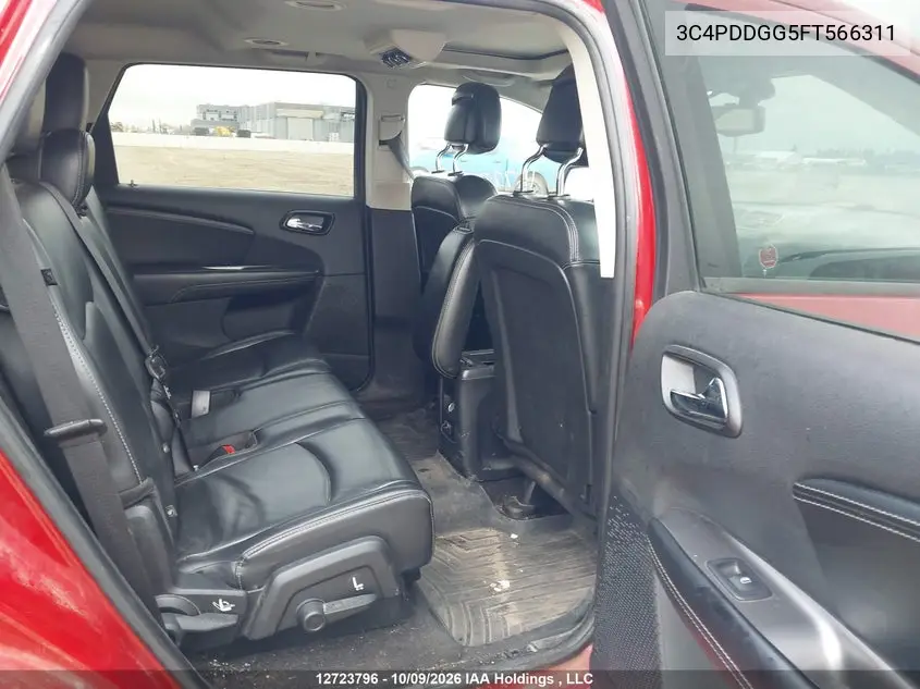 2015 DODGE JOURNEY VIN 3C4PDDGG5FT566311 — фото 8