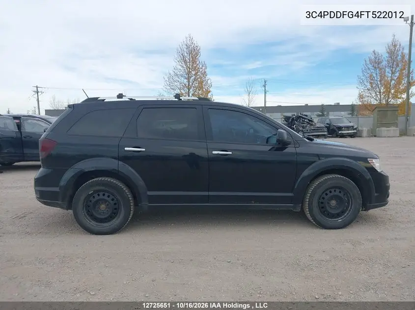 2015 DODGE JOURNEY VIN 3C4PDDFG4FT522012 — фото 13