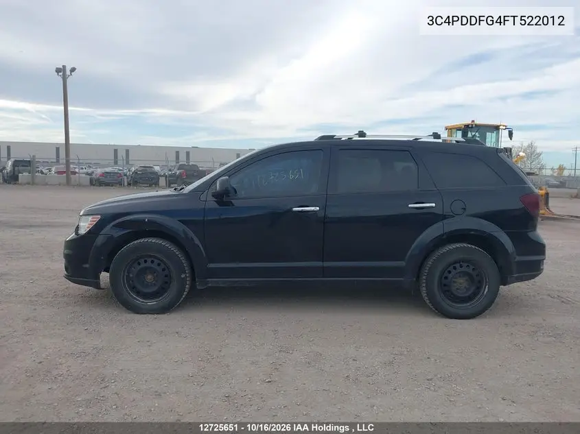 2015 DODGE JOURNEY VIN 3C4PDDFG4FT522012 — фото 14