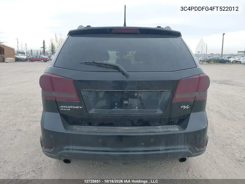 2015 DODGE JOURNEY VIN 3C4PDDFG4FT522012 — фото 16
