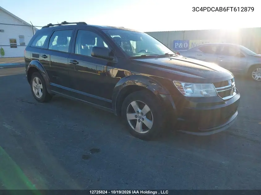 DODGE JOURNEY 2015, VIN 3C4PDCAB6FT612879