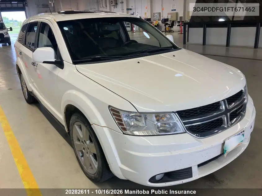 2015 DODGE JOURNEY VIN 3C4PDDFG1FT671462 — фото 2