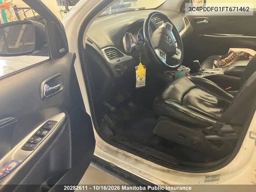 2015 DODGE JOURNEY VIN 3C4PDDFG1FT671462 — фото 5