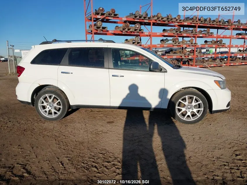 2015 DODGE JOURNEY VIN 3C4PDDFG3FT652749 — фото 14