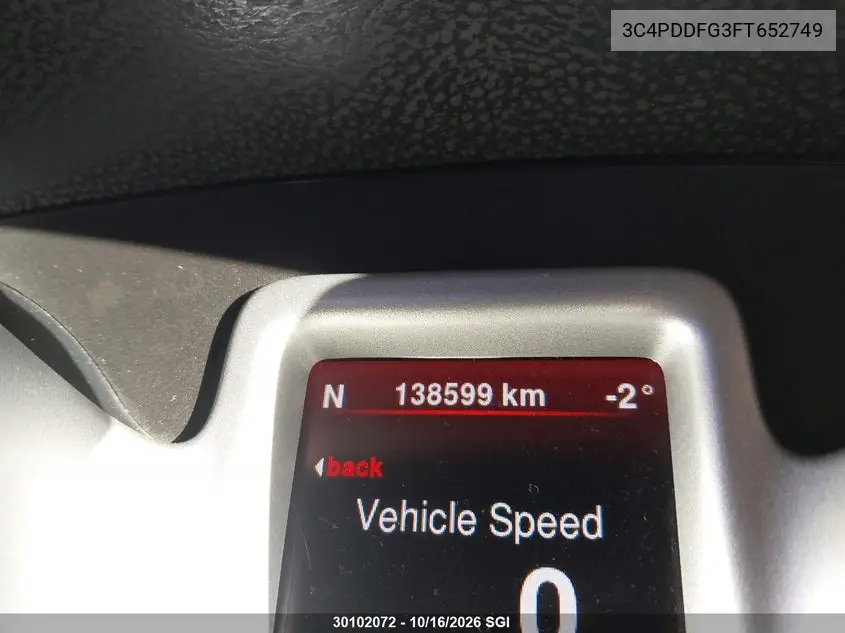 2015 DODGE JOURNEY VIN 3C4PDDFG3FT652749 — фото 16