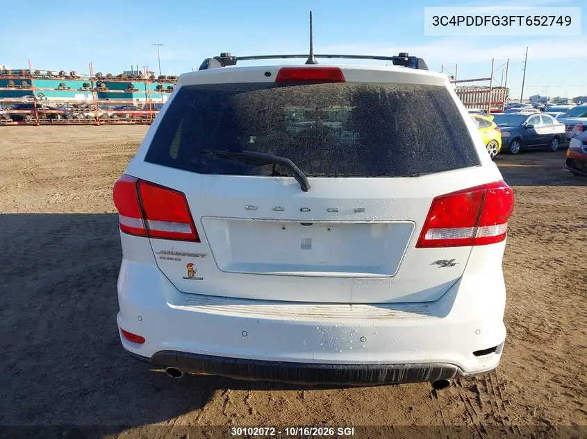 2015 DODGE JOURNEY VIN 3C4PDDFG3FT652749 — фото 17
