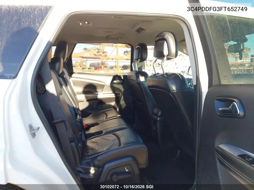2015 DODGE JOURNEY VIN 3C4PDDFG3FT652749 — фото 8