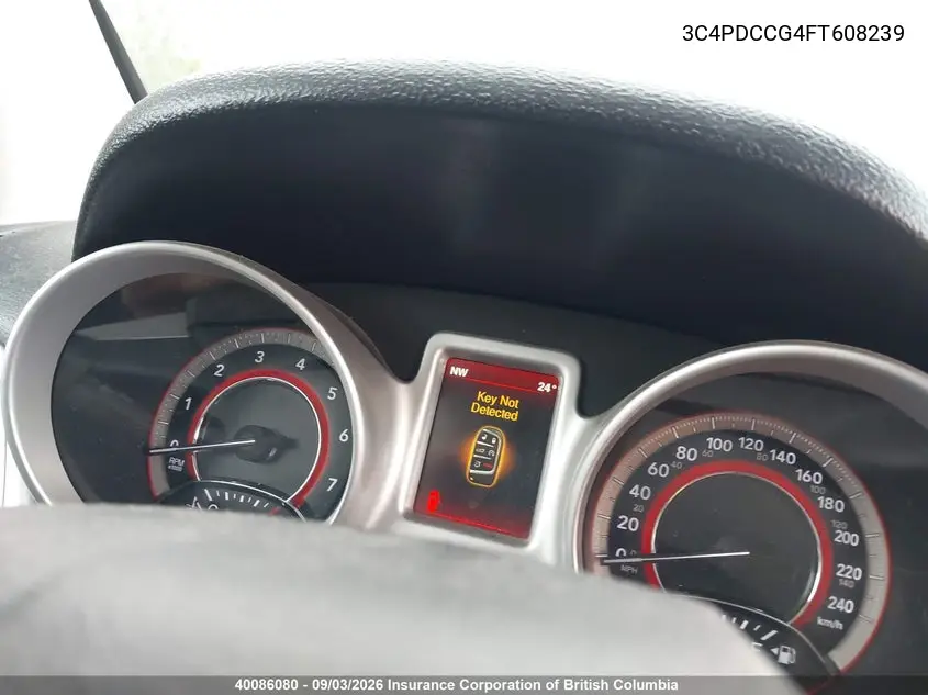 2015 DODGE JOURNEY VIN 3C4PDCCG4FT608239 — фото 11