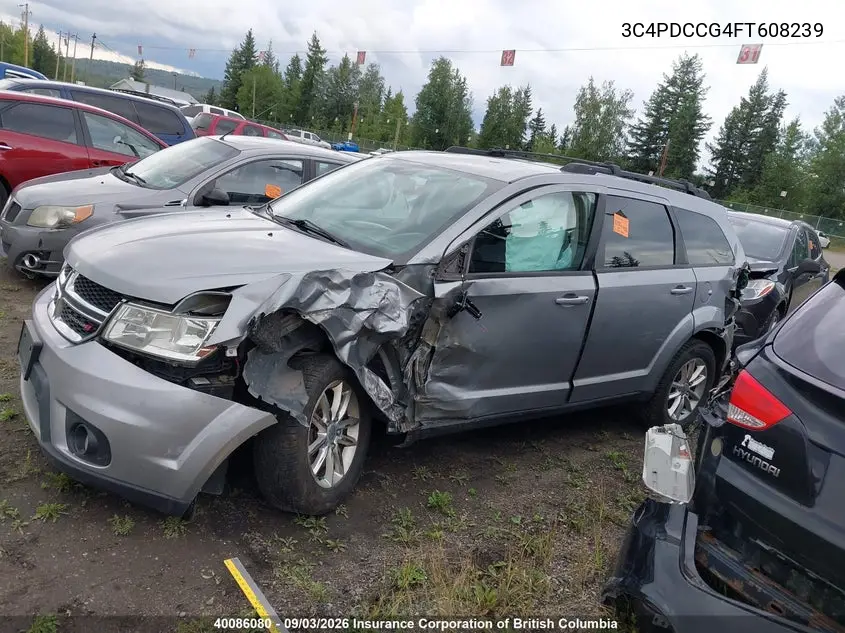 2015 DODGE JOURNEY VIN 3C4PDCCG4FT608239 — фото 15
