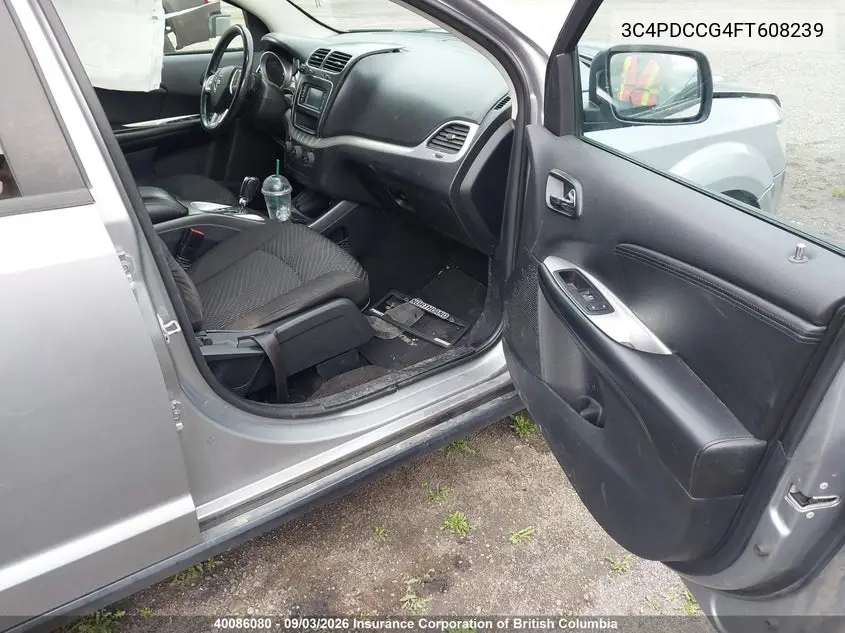 2015 DODGE JOURNEY VIN 3C4PDCCG4FT608239 — фото 5
