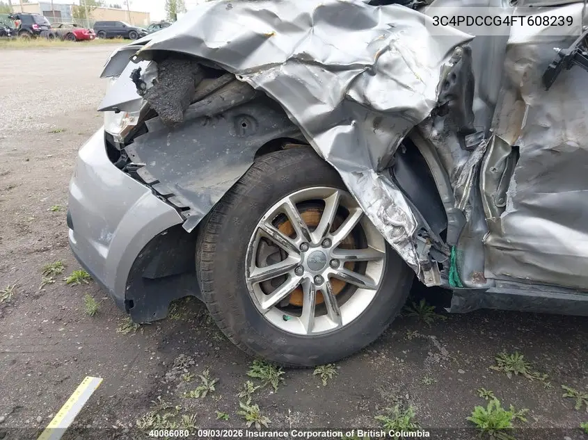 2015 DODGE JOURNEY VIN 3C4PDCCG4FT608239 — фото 6