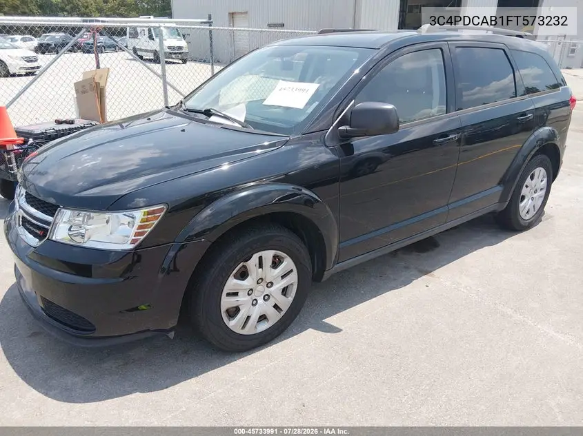 2015 DODGE JOURNEY VIN 3C4PDCAB1FT573232 — фото 2