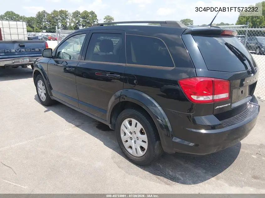 2015 DODGE JOURNEY VIN 3C4PDCAB1FT573232 — фото 3