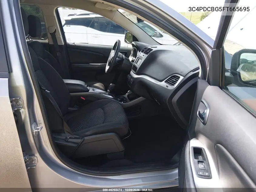 2015 DODGE JOURNEY VIN 3C4PDCBG5FT665695 — фото 5