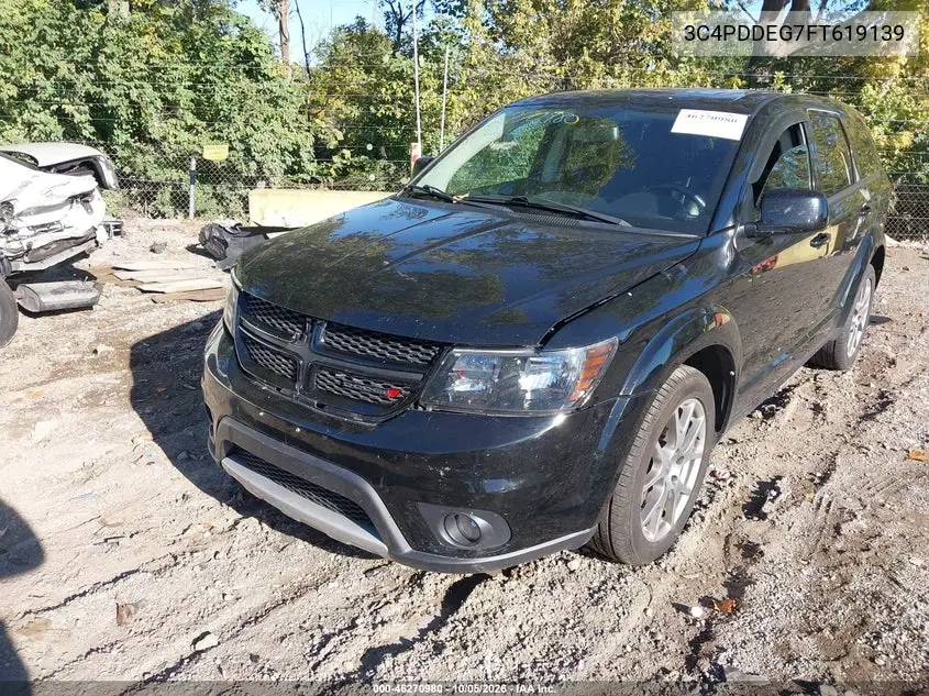 2015 DODGE JOURNEY VIN 3C4PDDEG7FT619139 — фото 2