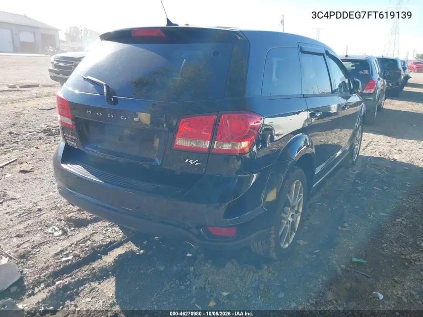 2015 DODGE JOURNEY VIN 3C4PDDEG7FT619139 — фото 4