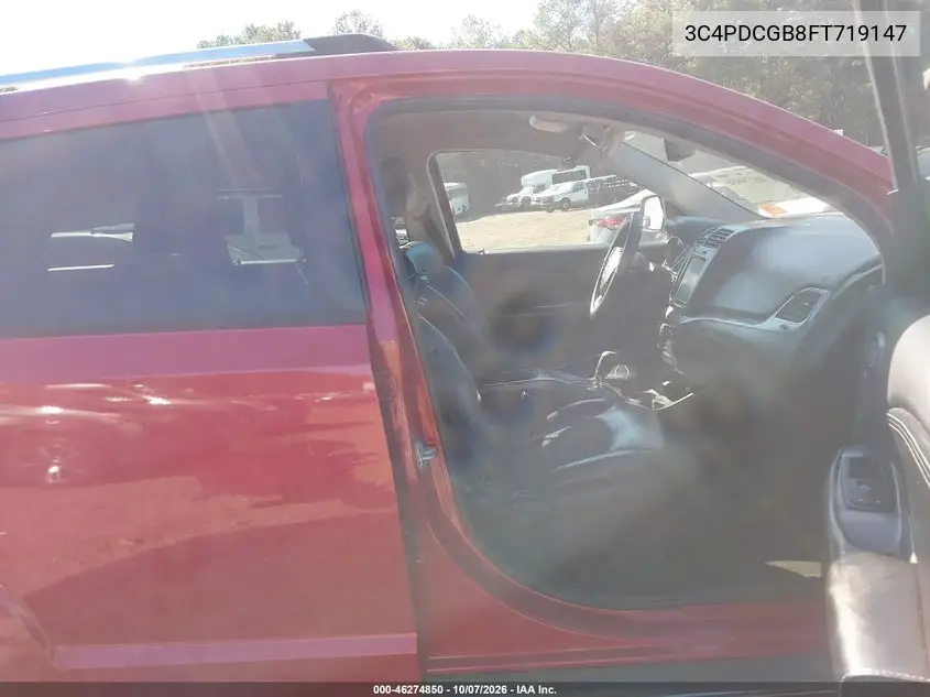 2015 DODGE JOURNEY VIN 3C4PDCGB8FT719147 — фото 5