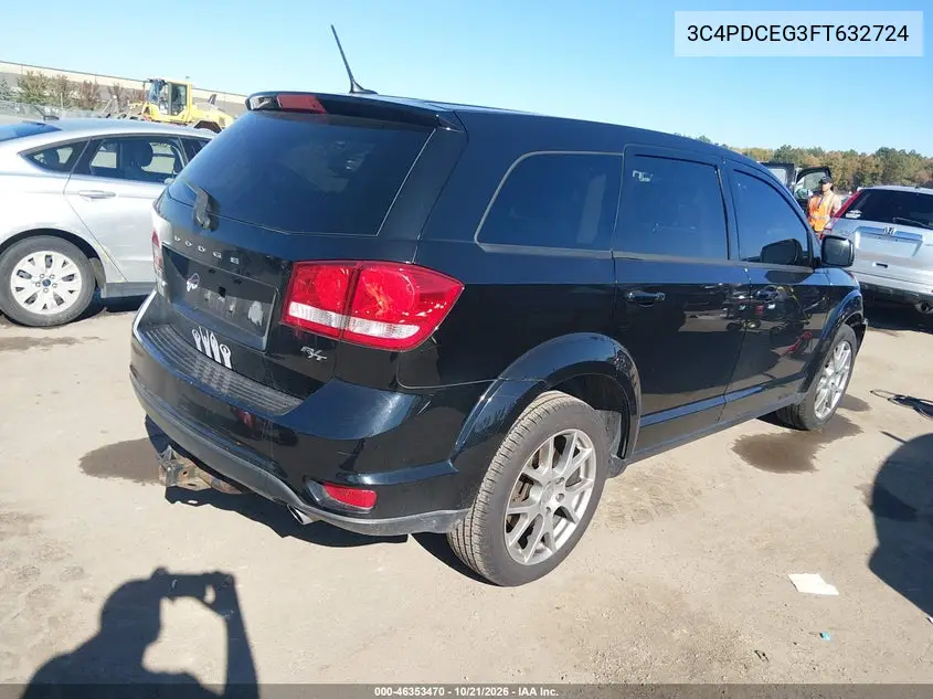2015 DODGE JOURNEY VIN 3C4PDCEG3FT632724 — фото 4