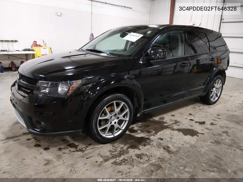 2015 DODGE JOURNEY VIN 3C4PDDEG2FT646328 — фото 2