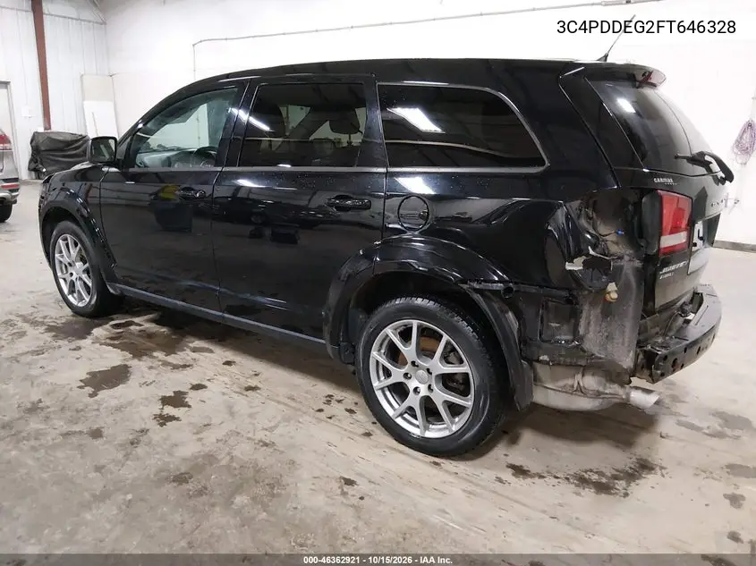 2015 DODGE JOURNEY VIN 3C4PDDEG2FT646328 — фото 3