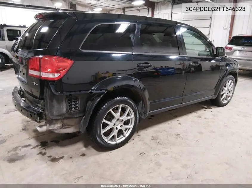 2015 DODGE JOURNEY VIN 3C4PDDEG2FT646328 — фото 4