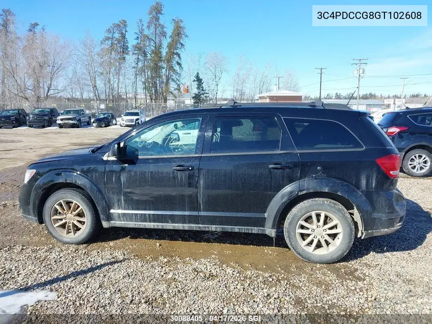 2016 DODGE JOURNEY VIN 3C4PDCCG8GT102608 — фото 14