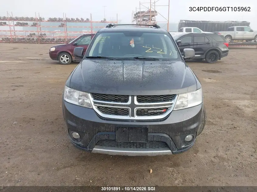 2016 DODGE JOURNEY VIN 3C4PDDFG6GT105962 — фото 12