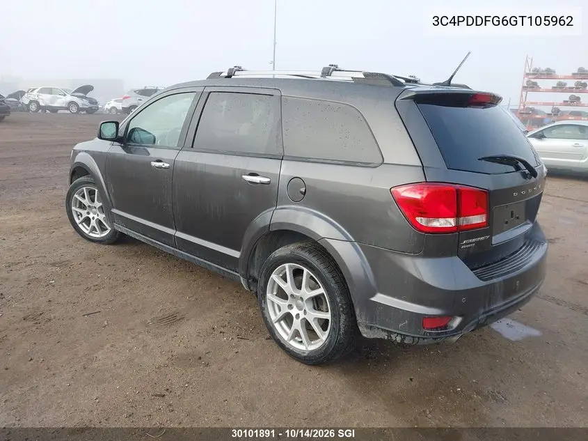 2016 DODGE JOURNEY VIN 3C4PDDFG6GT105962 — фото 3
