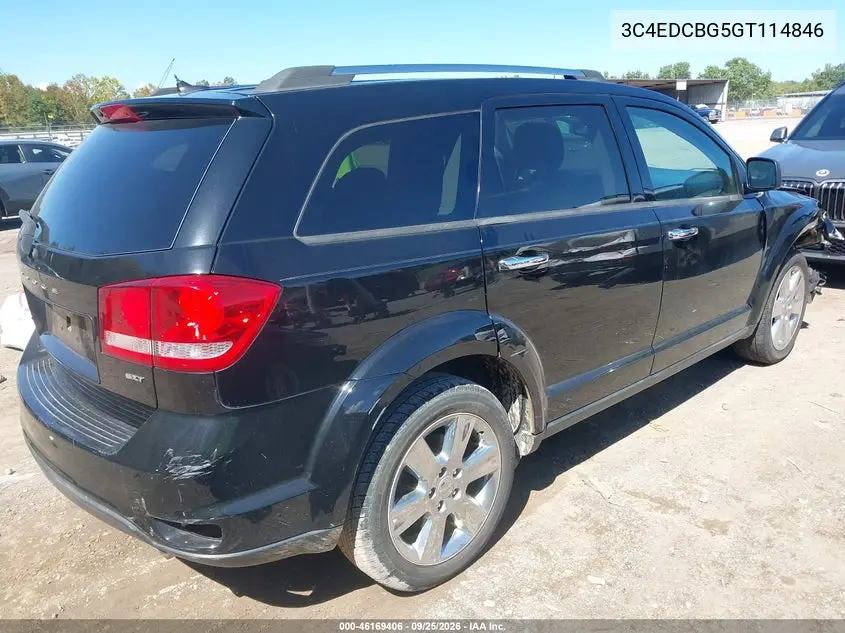 2016 DODGE JOURNEY VIN 3C4EDCBG5GT114846 — фото 4