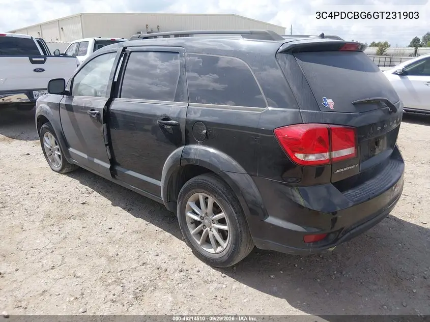 2016 DODGE JOURNEY VIN 3C4PDCBG6GT231903 — фото 3