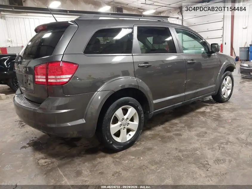 2016 DODGE JOURNEY VIN 3C4PDCAB2GT154484 — фото 4