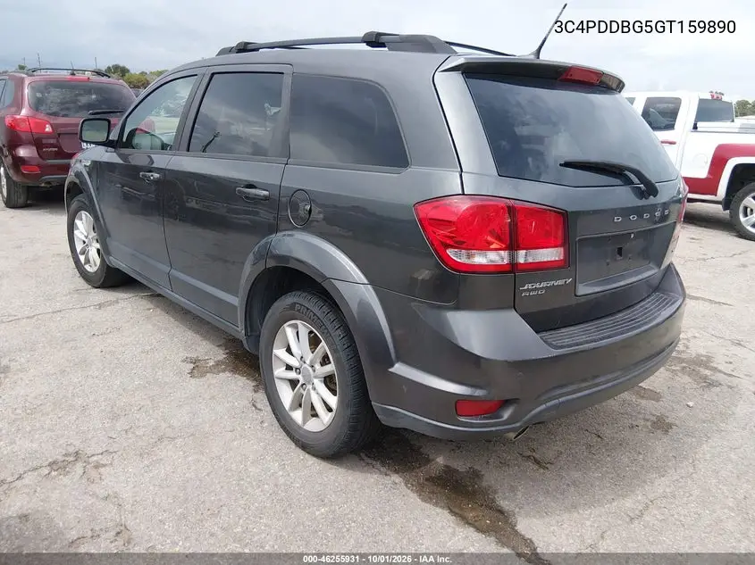 2016 DODGE JOURNEY VIN 3C4PDDBG5GT159890 — фото 3