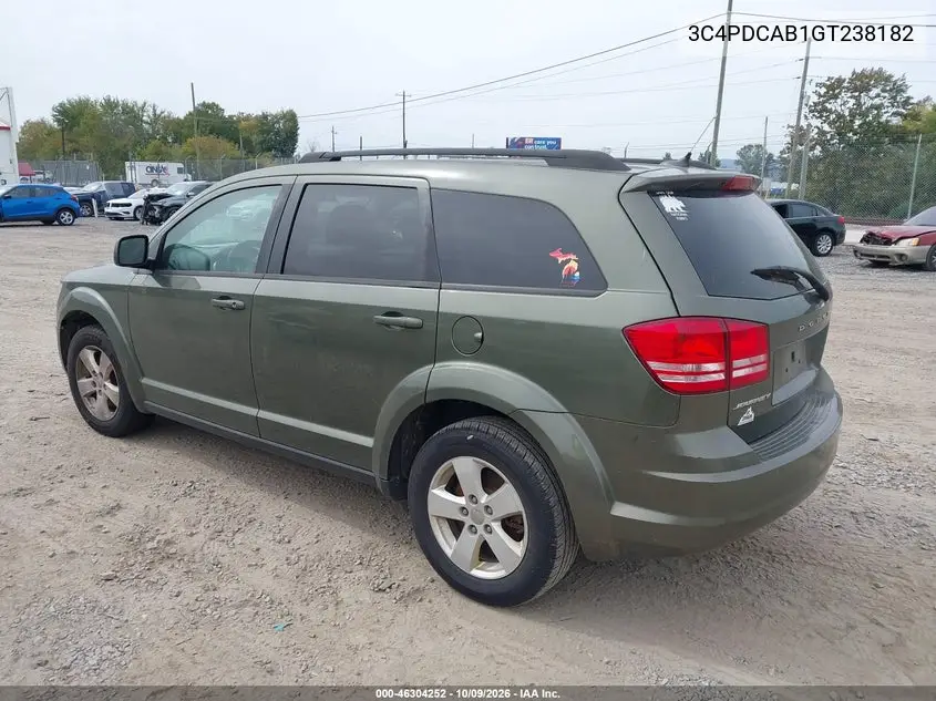 2016 DODGE JOURNEY VIN 3C4PDCAB1GT238182 — фото 3